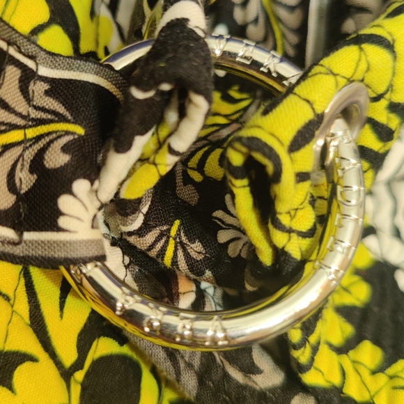 VERA BRADLEY Quilted Multicolor Pattern Magnetic Closure Tote Bag - Picture 8 of 10